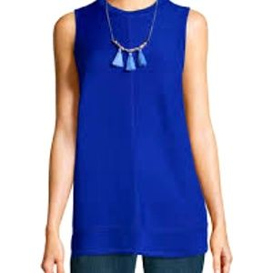 Alyx cobalt blue sleeveless XXL scoop neck tunic